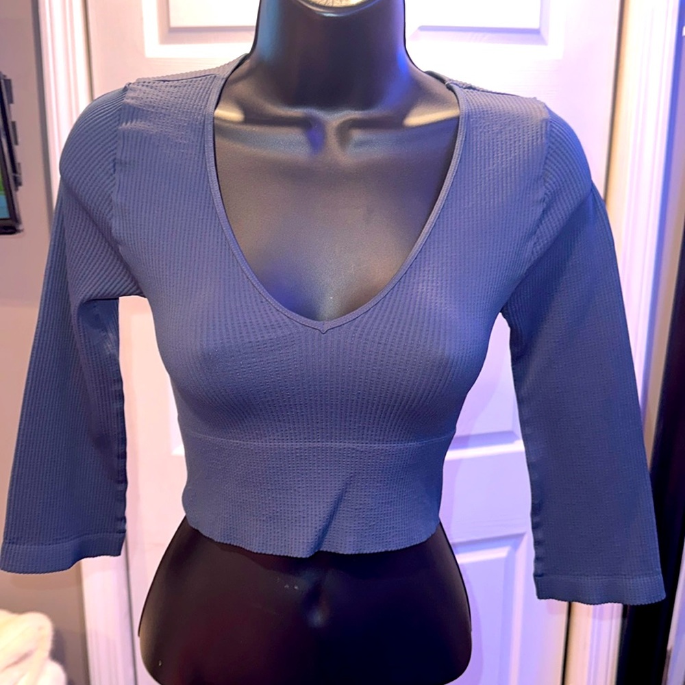 Midi sleeve Crop top